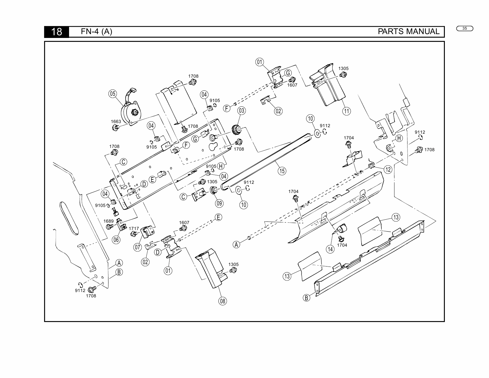 Konica-Minolta Options FN-4 104 Parts Manual-5